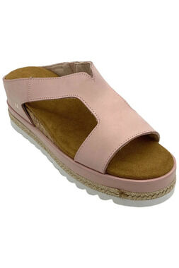 Mykos Women's Leather Wedges Ismina Rose - Medium
